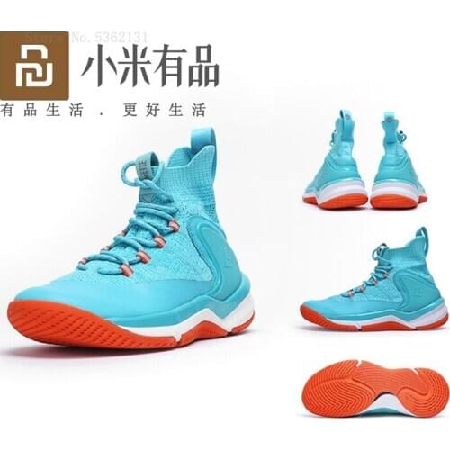 Youpin FREETIE Men Basketball Shoes Male Outdoor Sneakers Fly Woven Upper Cushioning High Elastic Sneakers Sports Shoes For Men