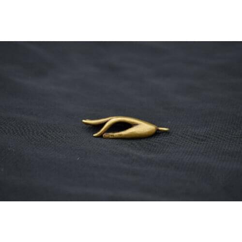 China Pure brass Buddhas-hand small pendant