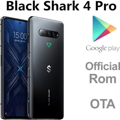 DHL Fast Delivery Black Shark 4 Pro 5G Smart Phone 120W Charger 6.67" 144HZ 16GB RAM 512GB ROM 65W Charger Snapdragon 888 64.0MP