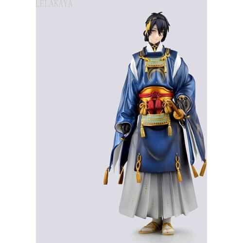 23cm Mikazuki Munechika Anime Action Figure Game Touken Ranbu Online PVC Model 1/8 Scale Collectible Kids Lovely Gift Toy Doll