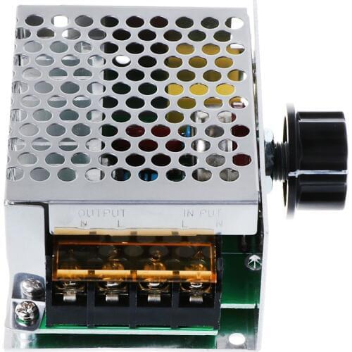 AC 220V 4000W High Power SCR Speed Controller Electronic Voltage Regulator Governor Damom