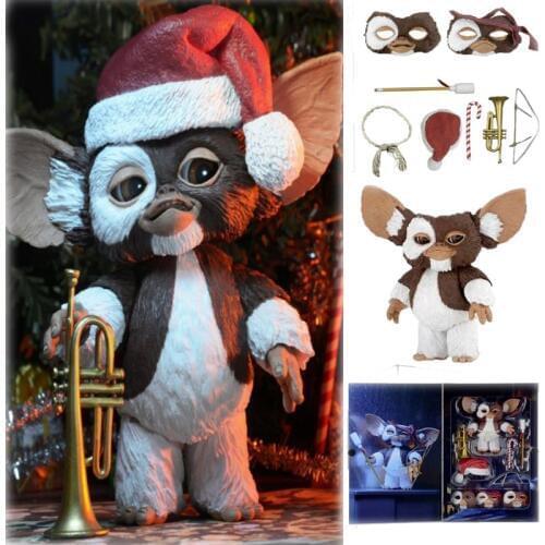 NECA Gremlins Action Figure Toy Movie Gremlins New Christmas Edition Collection Doll Christmas Gift 5inch 12cm