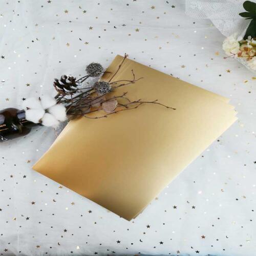 Metallic Card Gold Cardstock Paper Card A4 250gsm Paper DIY Scrapbooking paper pack craft Background pad