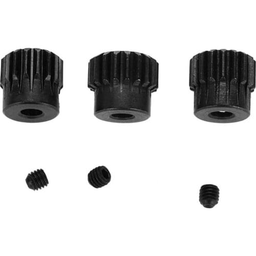 SURPASS HOBBY 48DP Steel alloy 3.175mm Pinion Gear Combo Set for 1/10 RC Brushless Brushed motors