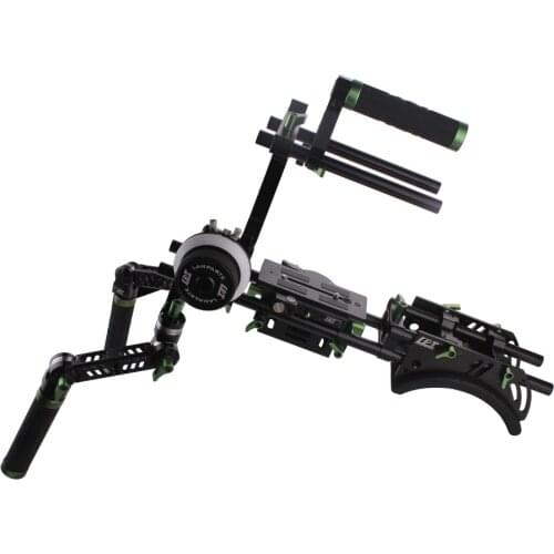 Lanparte New DSLR Rig Professional Kit A/B Follow Focus Handle Grip Baseplate
