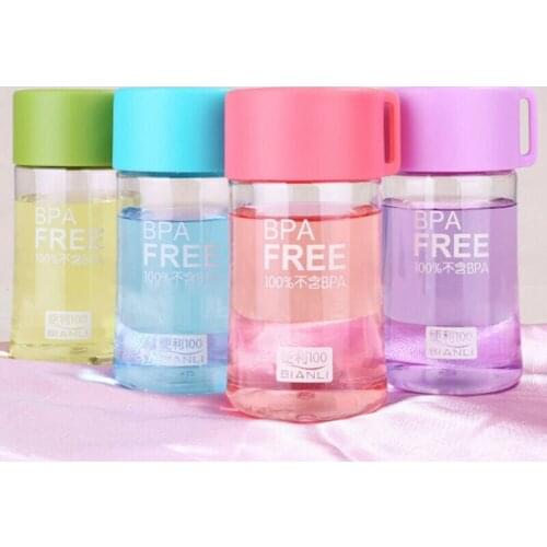 Student Mini Water Bottle Unique Mini Water Bottle Leakproof With Rope Small Water Bottle