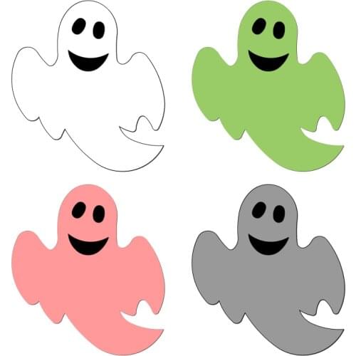 New Halloween, ghosts Wooden die Scrapbooking C-155-4 Cutting Dies Compatible with most die cutting machines