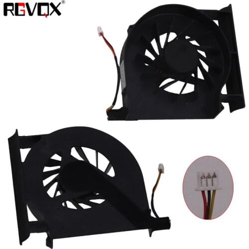 New Laptop Cooling Fan for HP CQ61 G61 CQ70 CQ71 G71 PN: DFB552005M30T KSB06105HA DFB552005M30T CPU Cooler Radiator