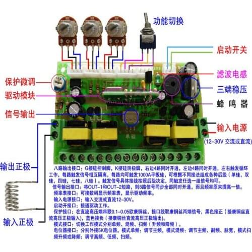 Single Silicon Dual Silicon Four Silicon Seven Silicon Eight Silicon Single Frequency Mixing Rear-stage Generator Driver Board