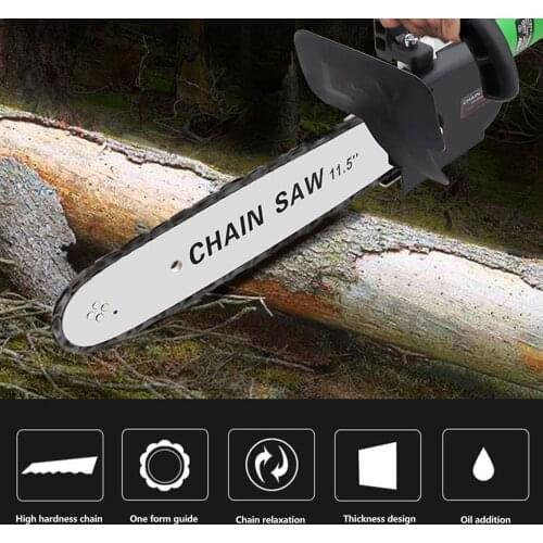 The Woodcutting Saw Carpenters Saw Household Electric Tool Angle Grinder Modified Electric Chainsaw