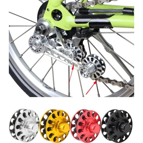 Rear Derailleur Chain Tensioner Folding Bike Chain Stabilizer Bicycle Converter Biking Portable Dustproof Cycling Parts