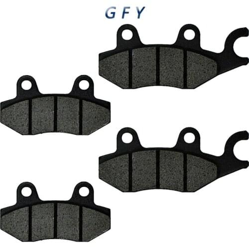 For KYMCO Quannon 150 RK30E 09-12 Bet and Win 150/250 08 Yager GT 200 i 09-12 Motorcycle Brake Pads Front Rear