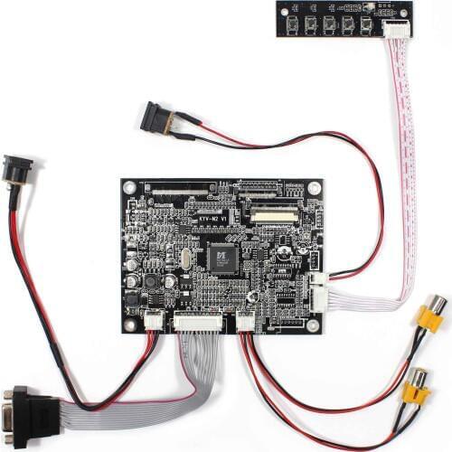 VGA AV with reversing lcd controller board for 7inch tft lcd panel AT070TN83 V1