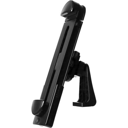 Rotating Clamp 360 Degree Tripod Mount Adapter Live Broadcast Clip Bracket Replacement for iPad Mobile Phone