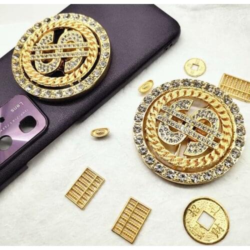 Time Comes Finger Ring Stand 360° Rotation Spinner Mobile Cell Phone Ring Stand N0PB