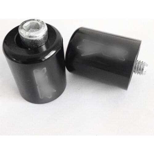 Aftermarket free shipping motorcycle partsHand Bar Ends for Kawasaki Ninja 250 500 ZX600 ZX6 636 ZZR600 ZX6R ZX6RR Black