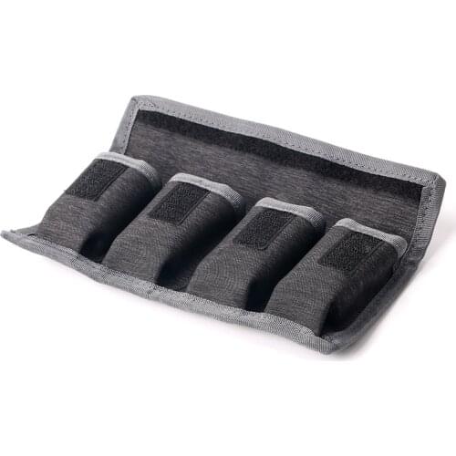 Dslr Battery Case Waterproof Holder Storage Bag 4 Pocket For Aa/Aaa Battery And Dslr Camera Battery