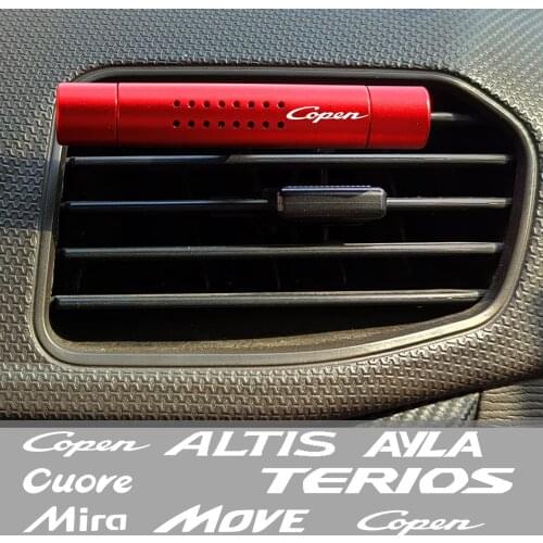 Car Aromatherapy For Daihatsu D-Base D-R Pico Copen Sirion Mira Materia Car Air Freshener Air Outlet Aromatherapy Clip Sticks