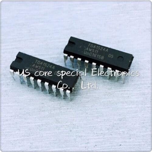 Free shipping 5pcs/lot TDA1524A TDA1524 DIP-18 new