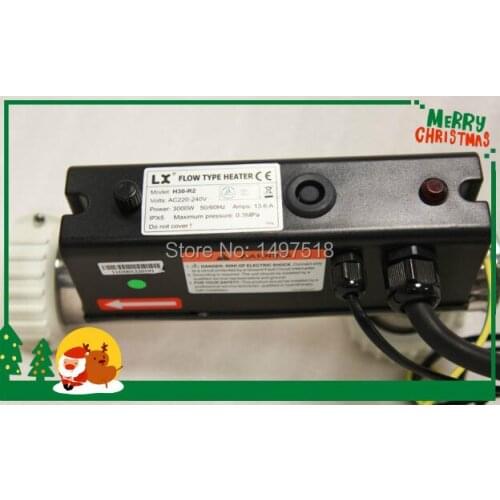 LX 3kw L shape hot tub heater H30-R2 with water pressure signal line for China spa & bathtub