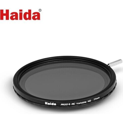 Optical Glass 52mm 55mm 58mm 62mm PROII-S Super Wide Angle MC Variable ND Neutral Density ND8 to ND1000, 3 to 10 Stops