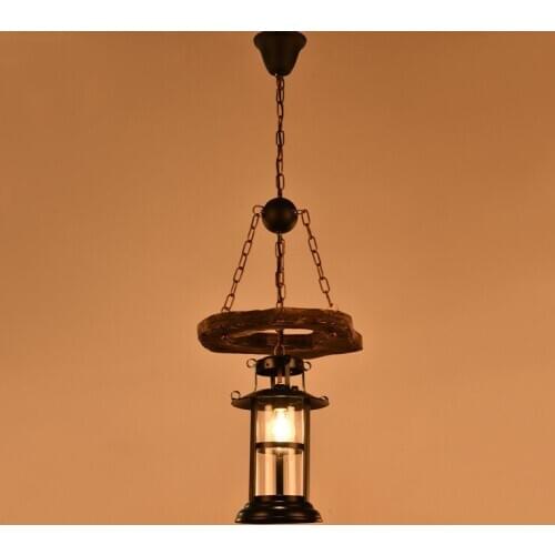 Nordic Black Rust Industrial Pendant Light Fixture E27 Holder Loft Hanging Iron Lamp Shade Home Attic Suspension Luminaire