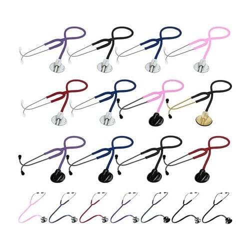 Carent Professional Stethoscope Dual Medical silverback stainless steel Stethoscope for Doctor nurse to listen Fetal Heart Rate