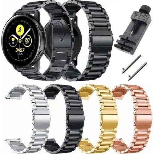 20mm 22 For Samsung Gear S3 s2 sport Classic galaxy active 40mm 44mm Band huami amazfit gtr bip strap huawei watch gt 2 42 46mm