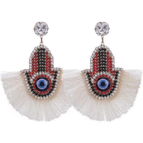 Sehuoran Tassel Earrings For Women 2018 Bohemian Fashion Jewelry Crystal Pendientes Fringe Dangle Earrings Female Oorbellen Gift