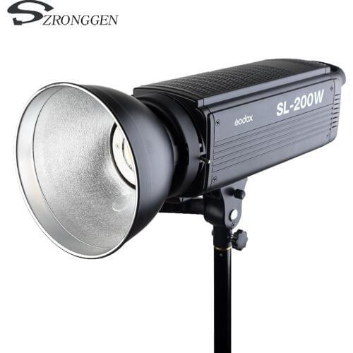 Godox SL-200W White Version LCD Panel LED Video Light Wireless Control for Wedding, Journalistic, Video Recording Photo Studio