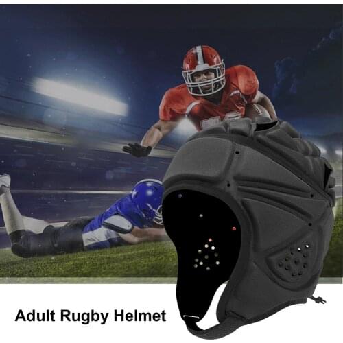 Adult Football Helmet Hockey Football Anti-collision Helmet Adjustable Goalkeeper Skateboarding Roller Skating EVA