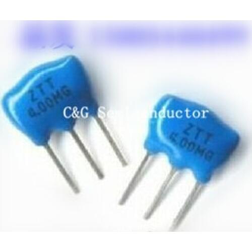 100pcs Ceramic Resonators ZTT 4MHZ 4.000MHZ 4M 3P DIP-3