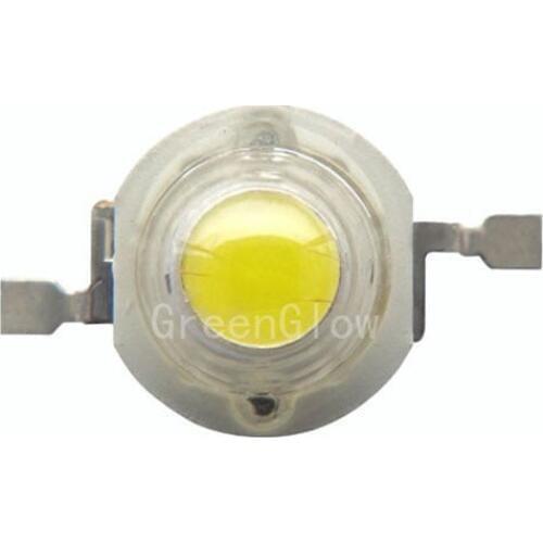 1000X Molding package 5W double chip white color led light source express free shipping