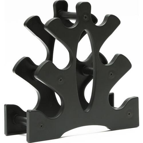 3-Tier Dumbbell Storage Rack Stand for Multilevel Hand Weight Tower Stand for Gym Organization