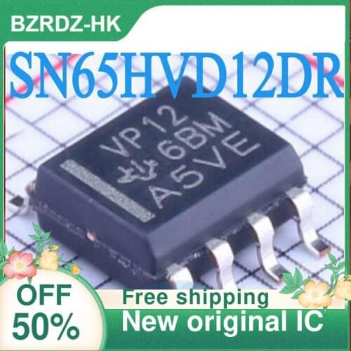 5PCS/lot SN65HVD12D SN65HVD12DR VP12 SOP-8 New original IC