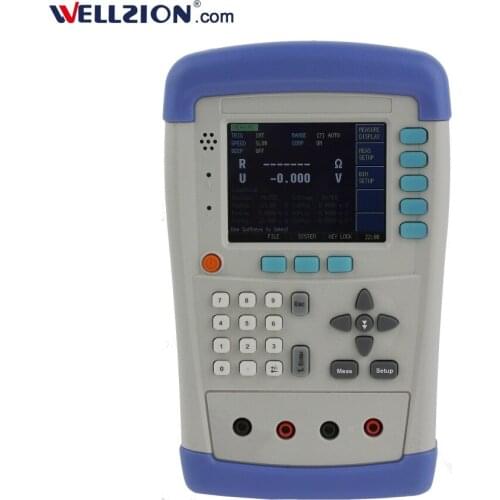 AT528 0.01m Ohm to 2k Ohm DC Voltage AC Low Resistance Meter
