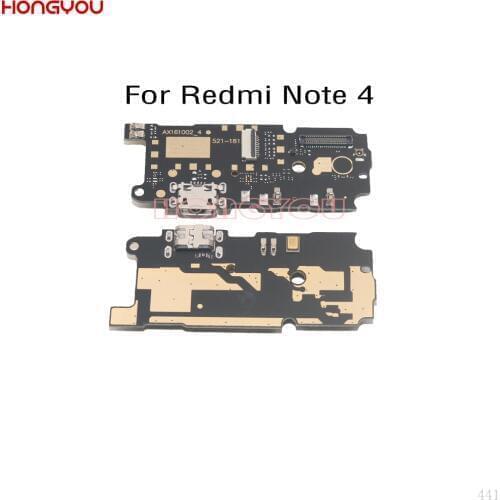 USB Charge Dock Board Charging Socket Jack Port Plug Connector Flex Cable For Xiaomi Redmi NOTE 4