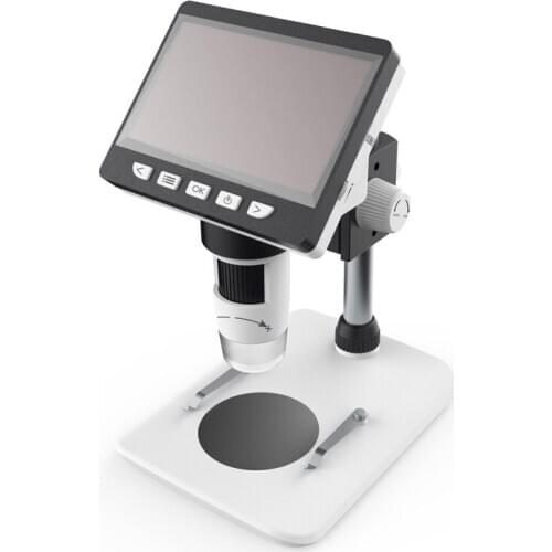 1080P LED Lighted Mobile Phone Repairing Digital Magnifying Glass 4.3' LCD Screen USB Electronics Microscope 1000X Microscopio