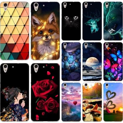 Cartoon Cute Print Soft TPU Case For Huawei Y3 Y5 II Honor 5A Play LYO-L21 Y6 II 2 Comapact CAM-L21 Coque Funda Phone Case Cover