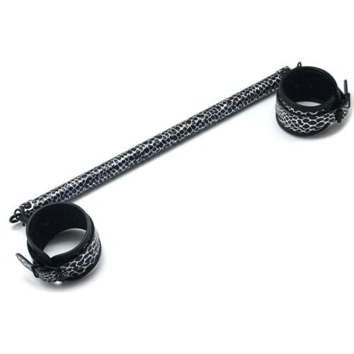 Adults Games Restraints Shackles Spreader Bar Bondage Set With Ankle Cuffs For Bdsm Fantasy Fetish Role Play Slave Sex Swing