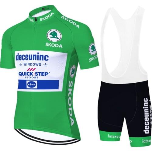 QUICK STEP Camisa Masculina Uniforme Equipos Equipamento Culotte Jersey Ropa Conjunto Ciclismo Masculino Tricota Ciclismo Hombre