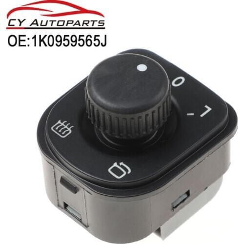 New Adjust Knob Mirror Control Switch For VW Jetta golf 5 6 Tiguan Passat B6 CC Seat Alhambra 1K0959565J