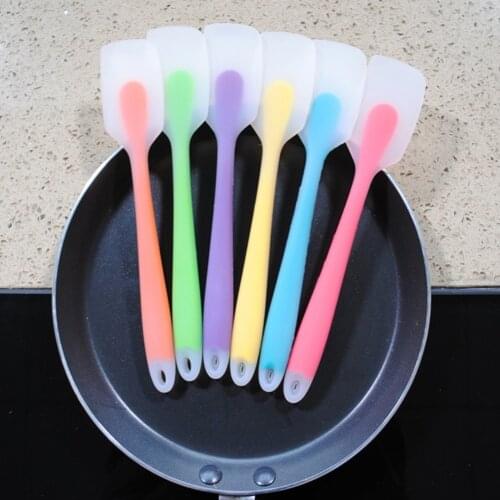 Food Grade Silicone Non Stick Spatula Butter Baking Cookie Pastry Scraper Cake Baking Spatula Silicone Spatulas Cake Tools