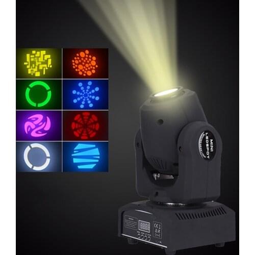 1-4pcs Lyre Led 60W Moving Head Light Mini Spot Dj Lights Of High Quality With 7 Gobos Dmx-512 For Stage Party Lighting