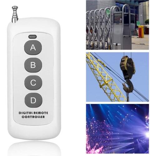 433MHz 4 Button EV1527 Code Remote Control Switch RF Transmitter Wireless Key For Smart Home Garage Door Opener