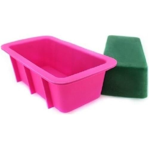 Silicone Oven Ice Cream Lattice Cake Baking Candy Making Moulds Cake Pans Handmade Soap DIY Bread Loaf Toast Mold