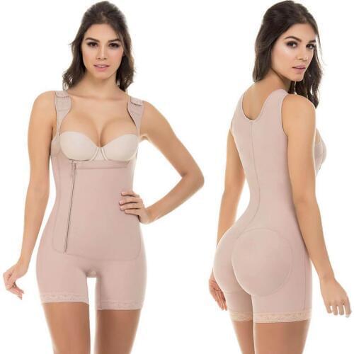 Firm Waist Trainer Zipper Full Body Shaper Shapewear Modeling Strap Girdle Panties Butt Lift Slimming Belt Corrective Underwear