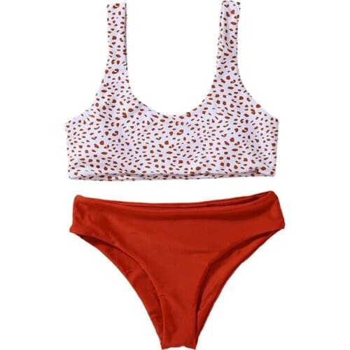 Women Summer Swimsuit Bikini Set Beach Pool Swimming Suit Two-Piece Swimwear Bathing Suit Female Biquini