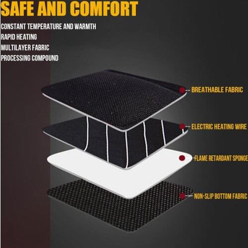 1 Pc Comfortable Car Seat Protector Non-Slip Breathable Auto Cushions Home Cushion Cover Pad Vehicle Car Seat Cover