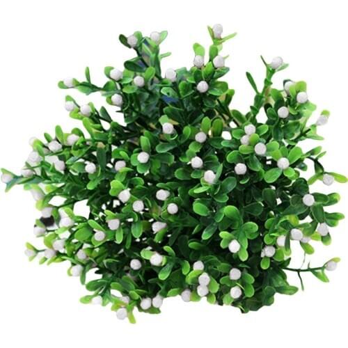 15 Heads/1 Bouquet Artificial Aglaia Odorata Flowers Home Wedding Party Decor Artificial Decorations Home & Garden